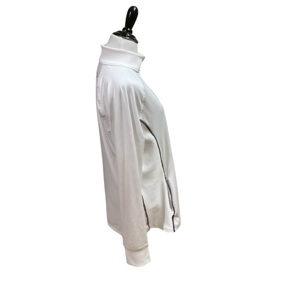 Under Armour Women's Size XL Heatgear 1/4 Zip Shirt w. Pockets Long Sleeve - Picture 4 of 7